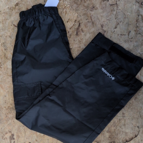 Columbia Kid's Rain Pants in Black - Picture 1 of 5
